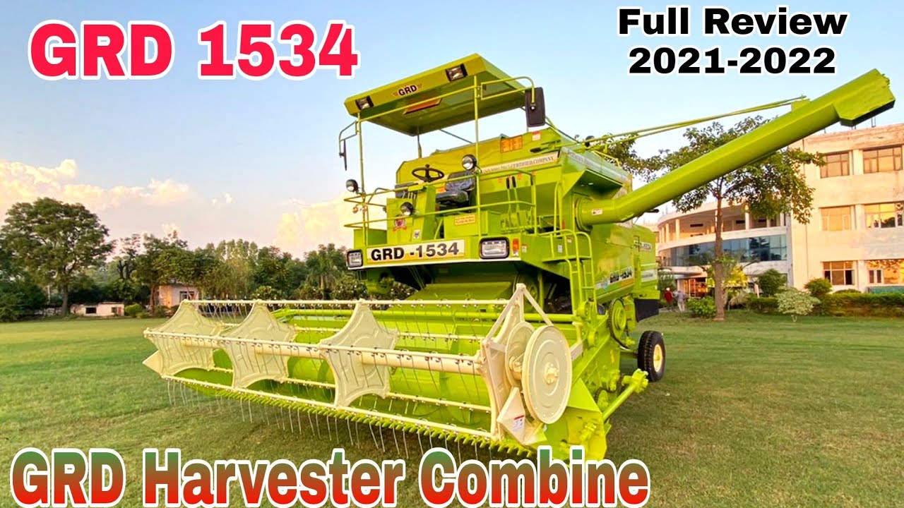 GRD 1534 Harvester Combine Full Review 2021-2022 with customer feedback