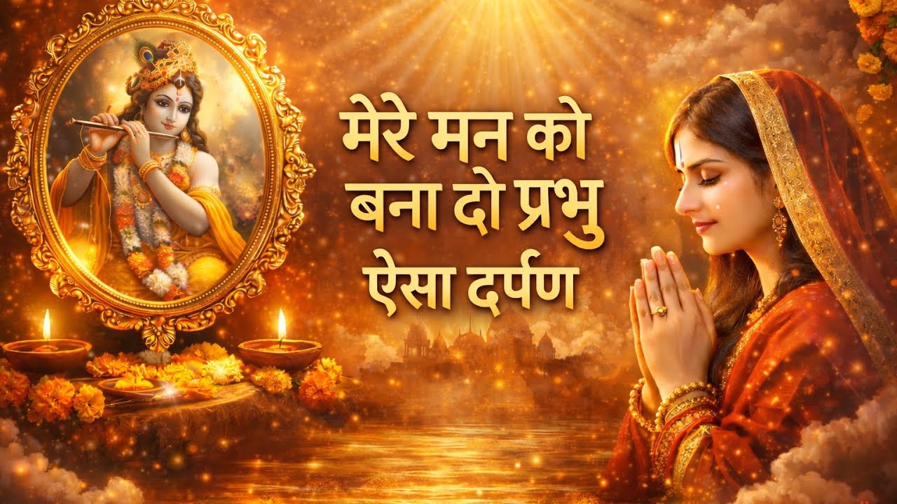 मेरे मन को बना दो प्रभु ऐसा दर्पण | HEART TOUCHING KRISHNA BHAJAN | MONIKA SONI