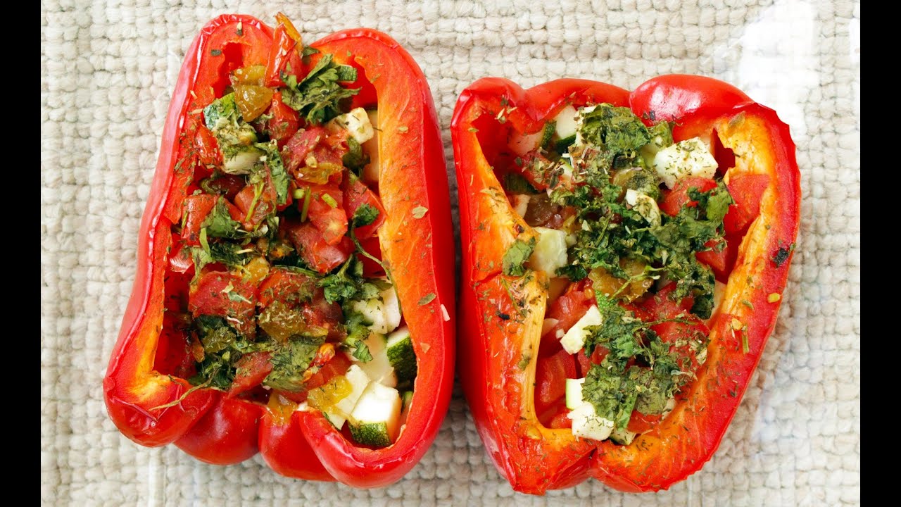 Pimentones rellenos | Cocina vegana fácil