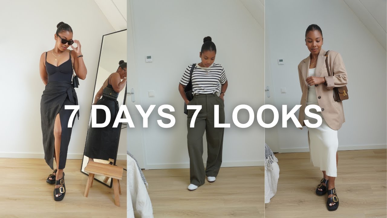 7 DAYS, 7 LOOKS | Minimal, Casual, Timeless Outfits