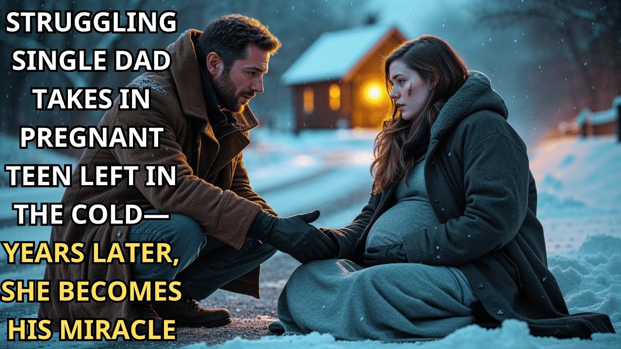 Struggling Single Dad Takes in Pregnant Teen Left in the Cold—Years Later, She Becomes His Miracle