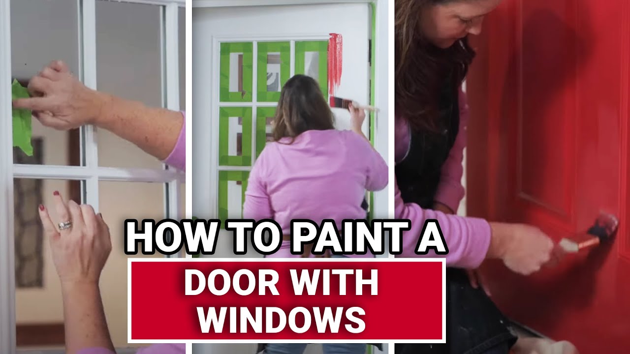 How To Paint A Door With Windows - Ace Hardware