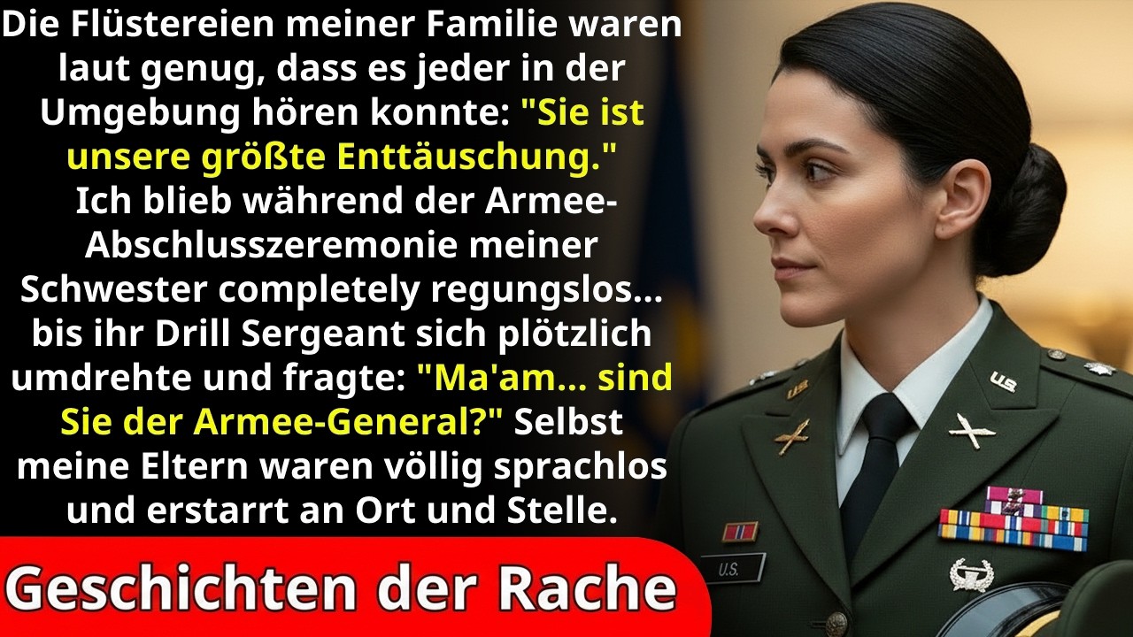 „Du hast uns enttäuscht“ – das sagte meine Familie … bis der Drill Sergeant meinen Rang sah