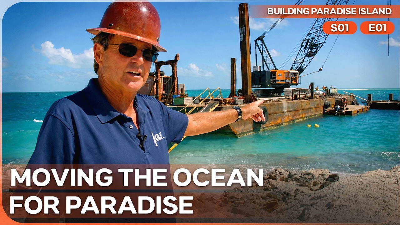 Transforming a Deserted Island Into Paradise | Building Paradise Island