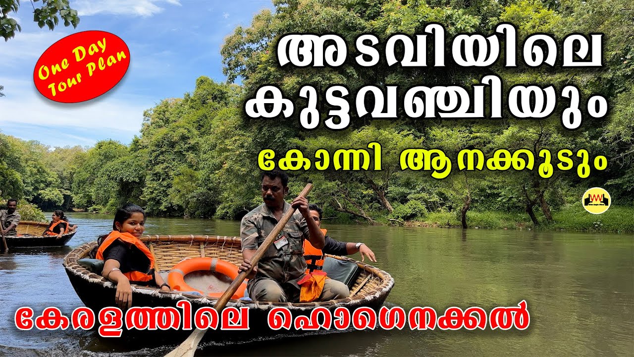 കൊടുംകാട്ടിൽ ഒരു ദിവസത്തെ താമസവും കുട്ട വഞ്ചി യാത്രയും |  Adavi Eco Tourism