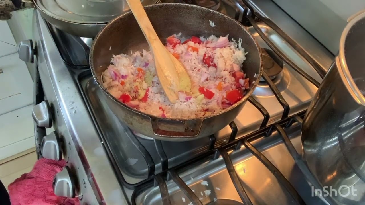 Arroz con frijoles o casamiento  Guatemala