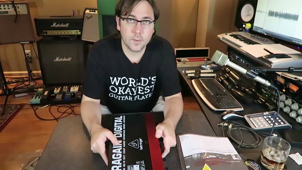 Распаковка, обзор и полный проект Behringer ADA8200 - YHRS