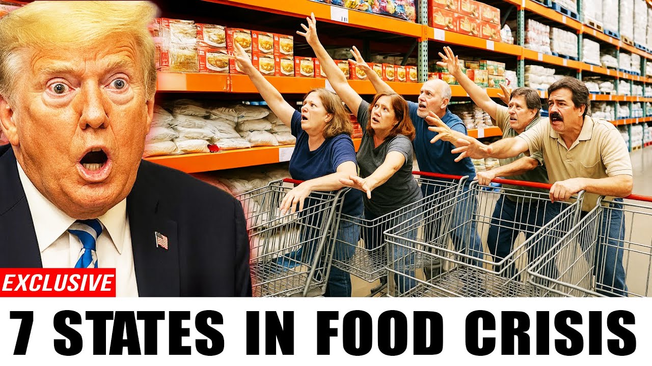 U.S FOOD CRISIS: 7 States Face WORSENING Food Insecurity
