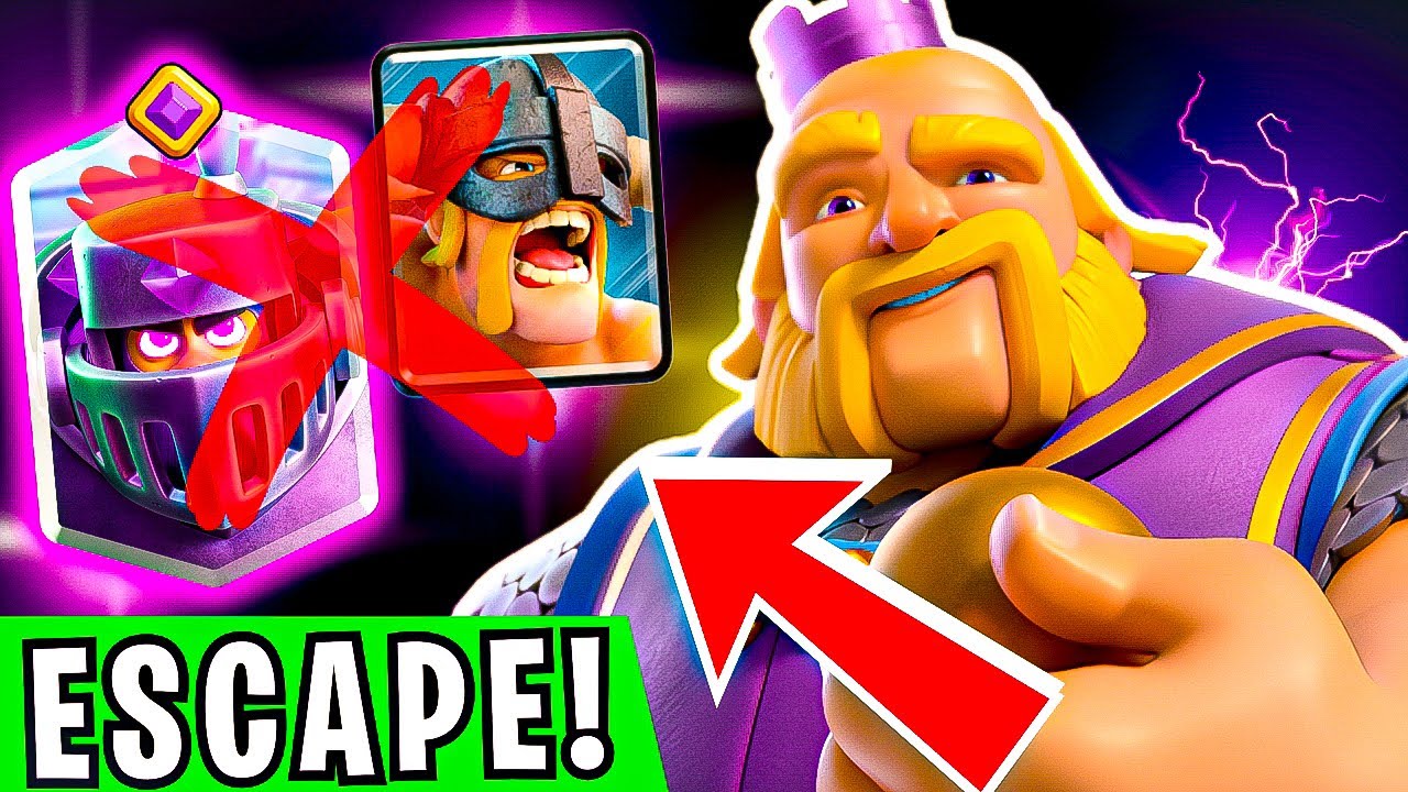 ESCAPE MID LADDER 😱 THIS DECK DESTROYS MEGA KNIGHT #3
