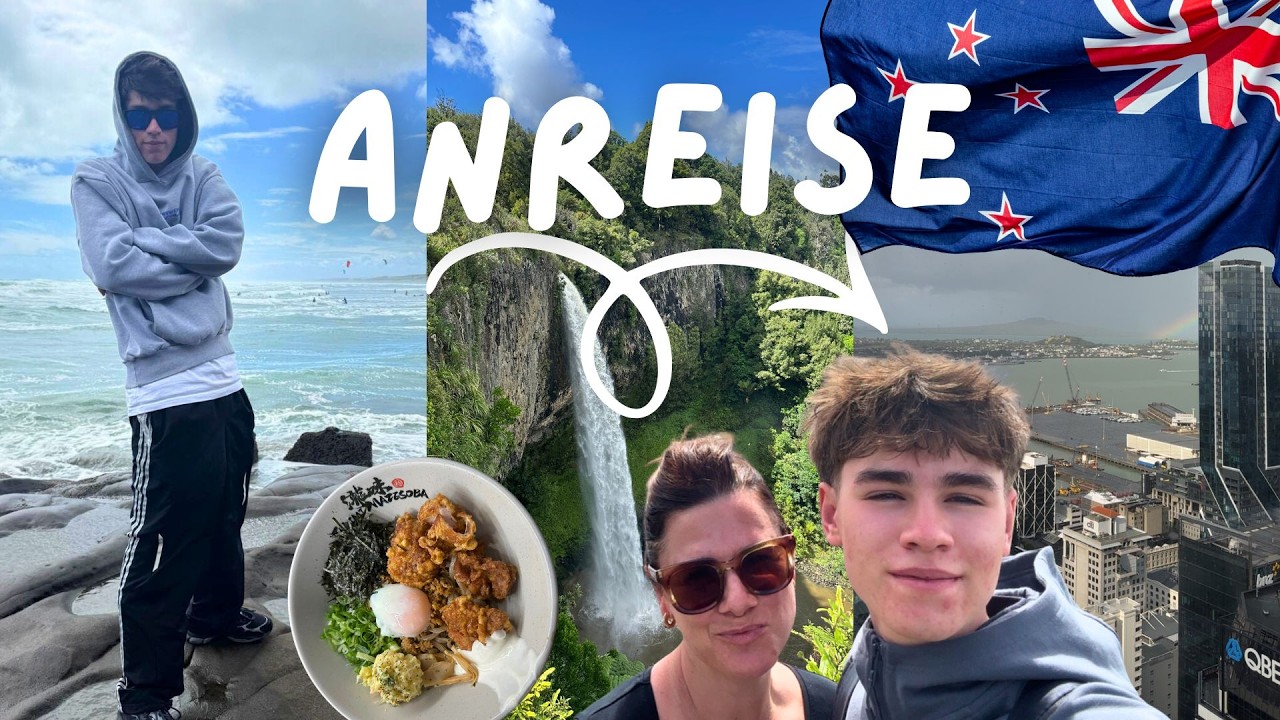Von Deutschland nach Neuseeland 🇳🇿✈️  Anreise, Gastfamilie & Nordinsel Roadtrip