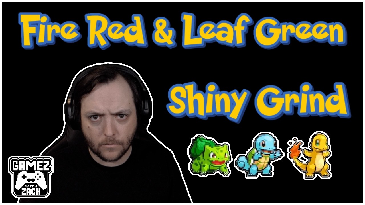 Shiny Starter Grind (Day 5/Stream 2) | Pokémon Fire Red & Leaf Green (Vertical)
