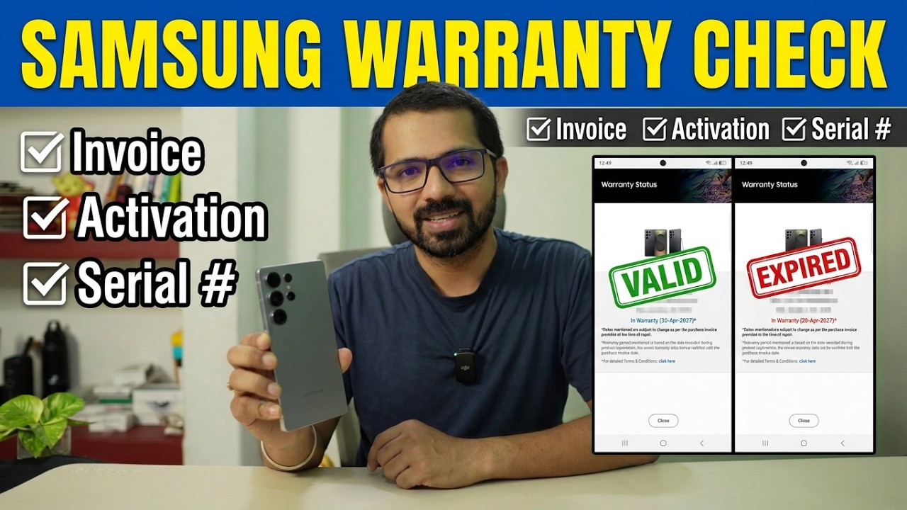Samsung Warranty Check: Invoice, Activation Date & Everything You Need to Know