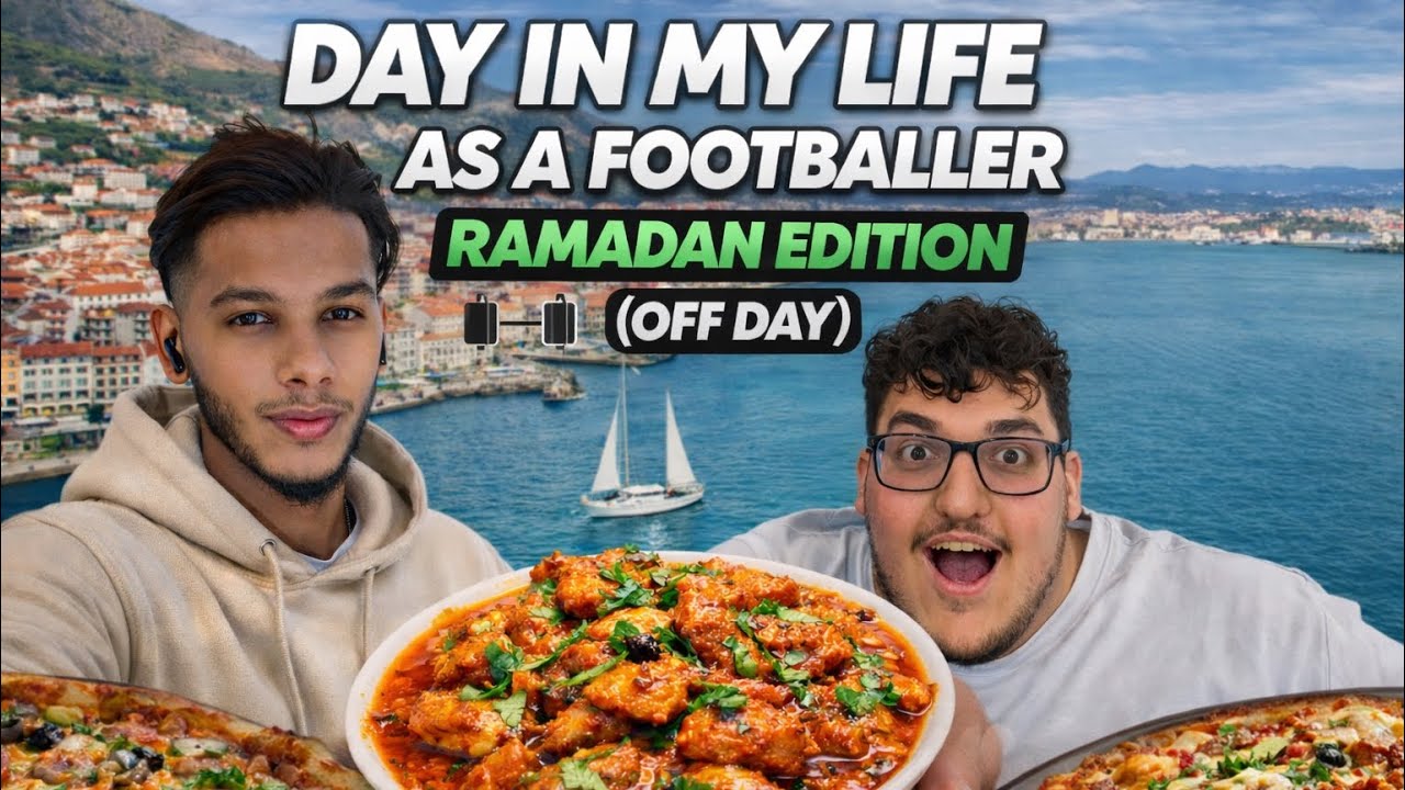 DAY IN MY LIFE AS A FOOTBALLER LIVING ABROAD DURING RAMADAN !!! ⚽️🧑‍🍳👀