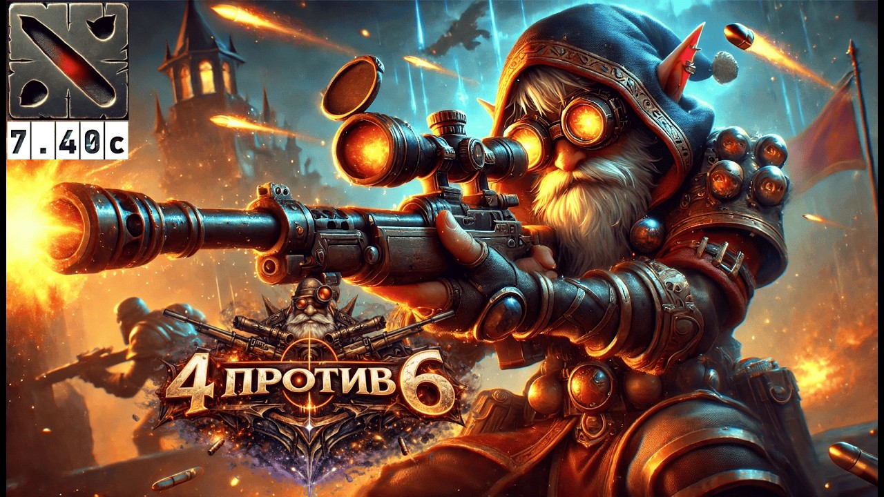 4 vs 6 Midder Smiper Turbo Dota 7.40c