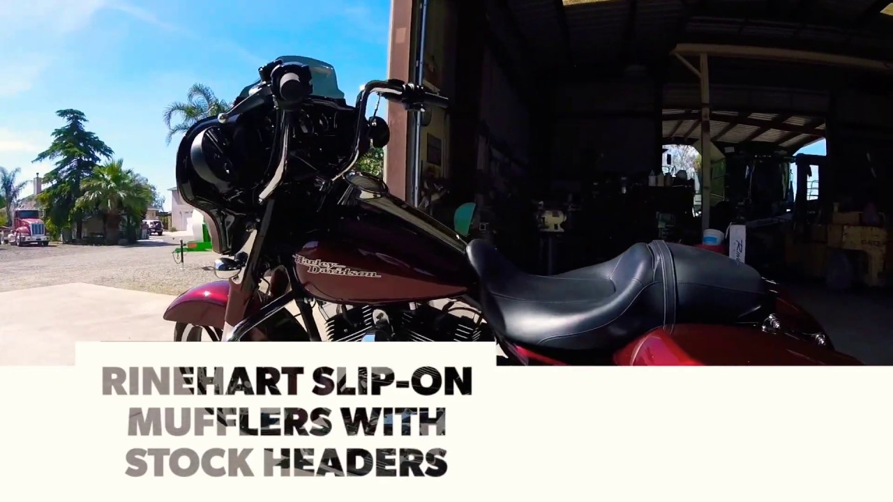 Harley Davidson 103ci | Rinehart Slip-Ons VS Full System