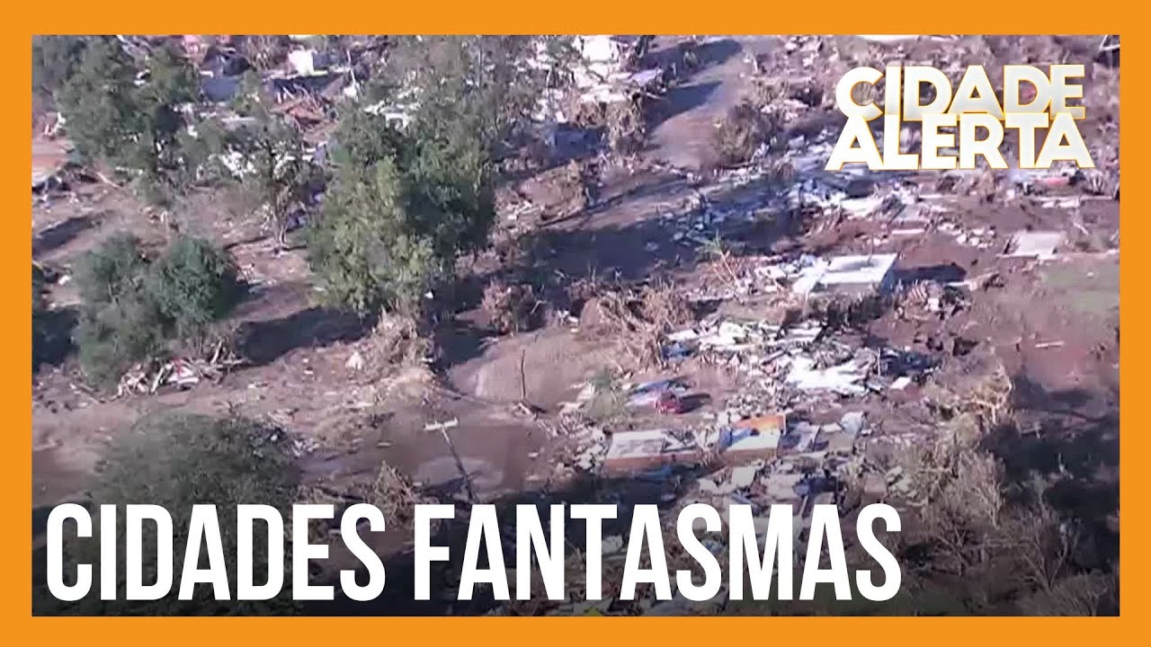 Helicóptero da RECORD mostra imagens exclusivas de ‘cidades fantasmas’