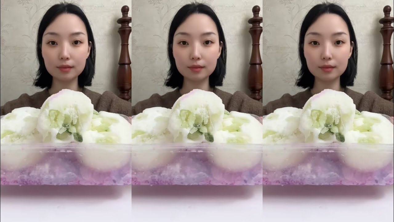 ASMR ICE EATING / ASMR MUKBANG ICE EATING SOUNDS FROM THE FROZEN WATER