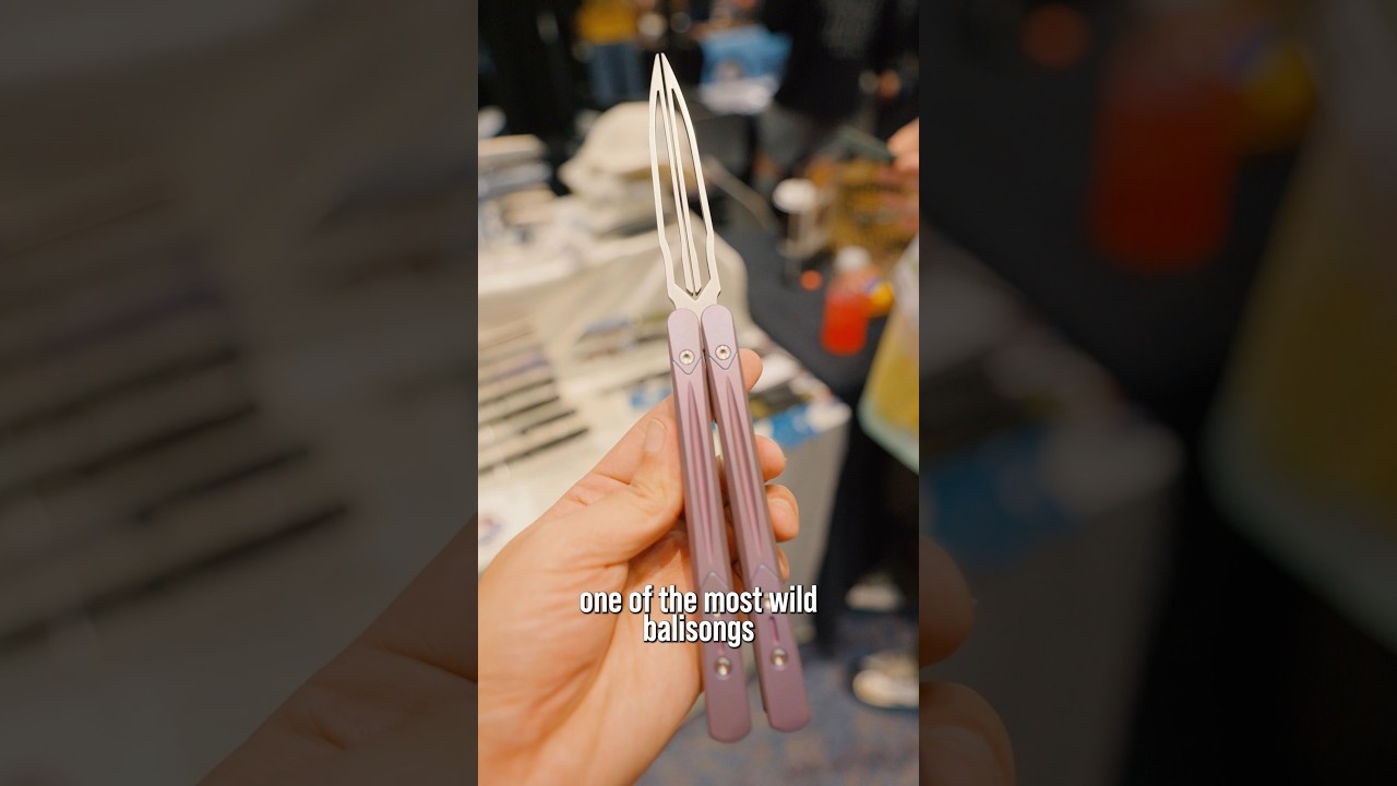 this balisong BLEW MY MIND / Dreamtech Balisong #butterflyknife