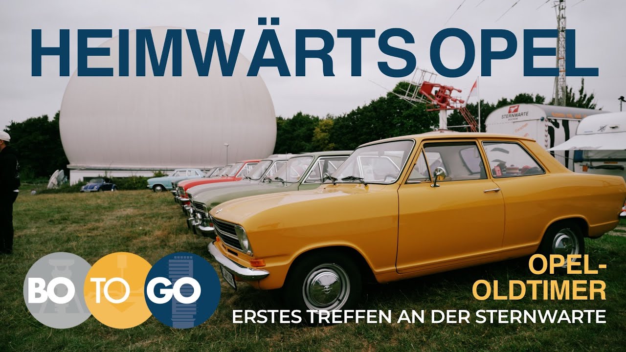 Opel-Oldtimer treffen Sternwarte Bochum – Premiere mit Geschichte!