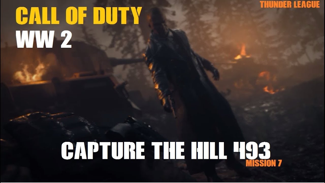 Call Of Duty WW 2 capture the Hill 493
