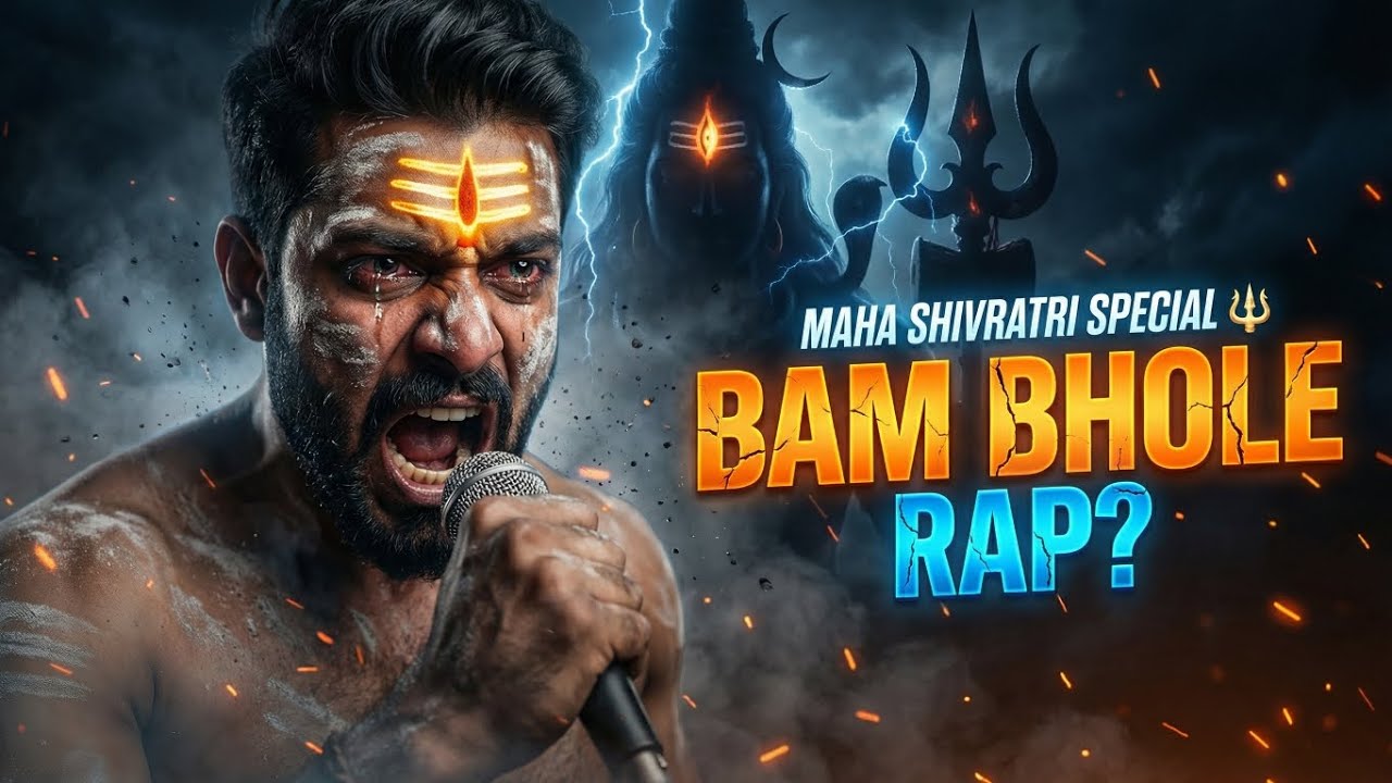 MAHA SHIVRATRI SPECIAL 🔱 Bam Bhole Nath – Bhakti Rap Aggression | VRD BONY MUSIC