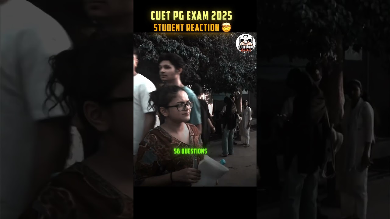 CUET PG Exam Reaction 😲 #shorts #cuetpg #cuet2025