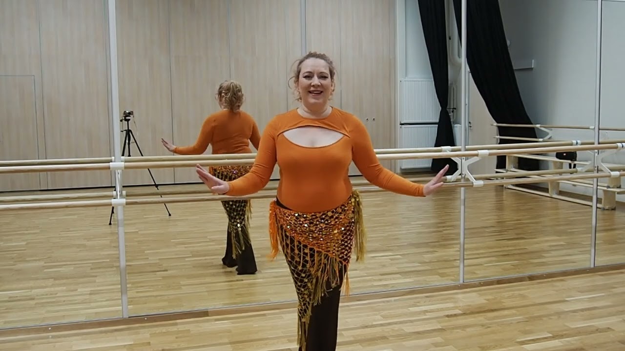 Itämainen tanssi - helpot liikkeet, Tanssikoulu Sahira