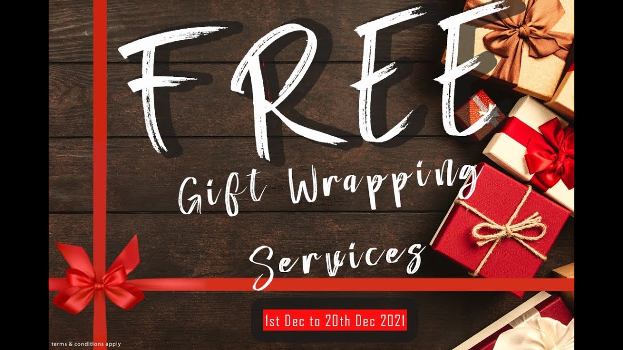 【AVEM 】Free Christmas Wrapping Service from AV Electronics Marketing