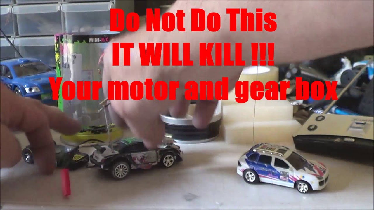 Regenerative Braking System found in micro rc car / Mad Micro RC Mods