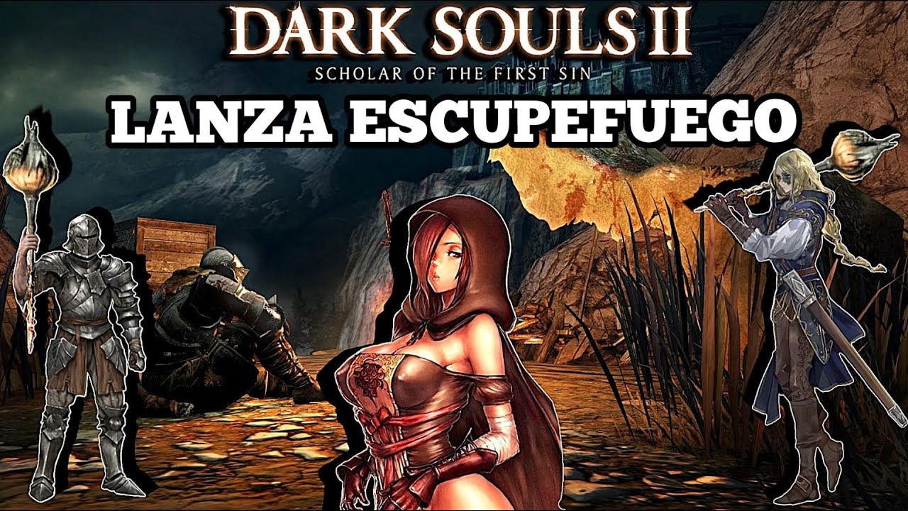 DARKSOULS 2 SOTFS LANZA ESCUPEFUEGO NG+2 CAP 1