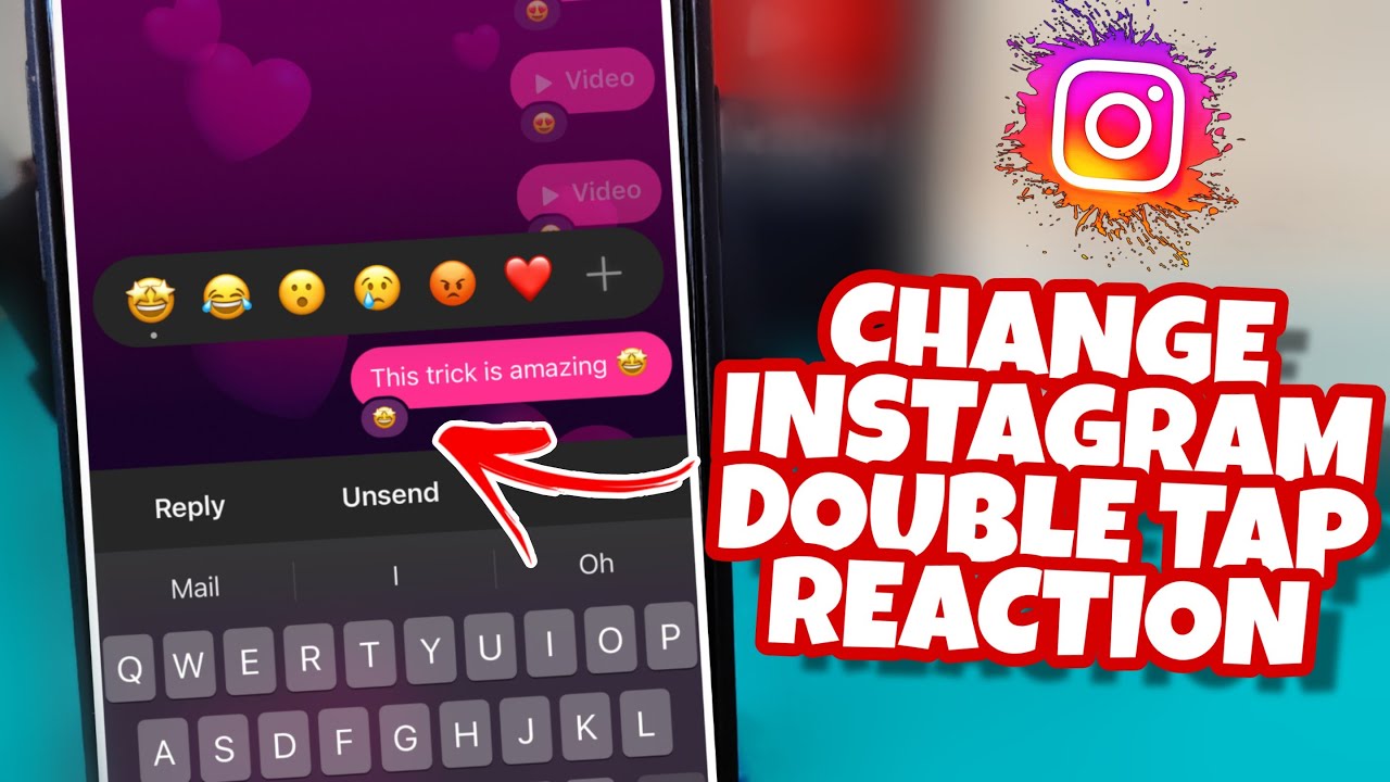 How To Change Instagram DM Message Reaction; Instagram Double Tap Reaction Change: MAC2DROID