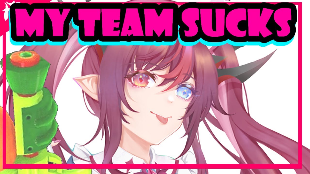 IRyS becomes a Toxic Gamer when playing Splatoon
