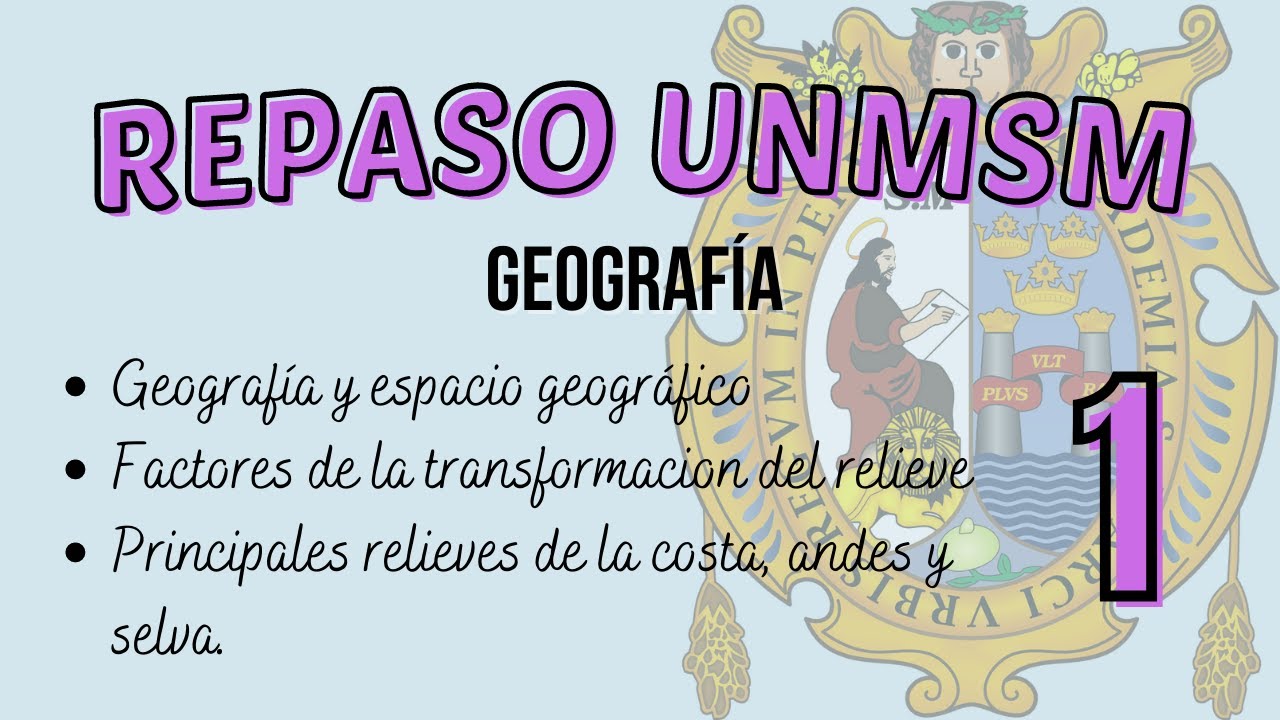 REPASO 1 | ADMISIÓN UNMSM