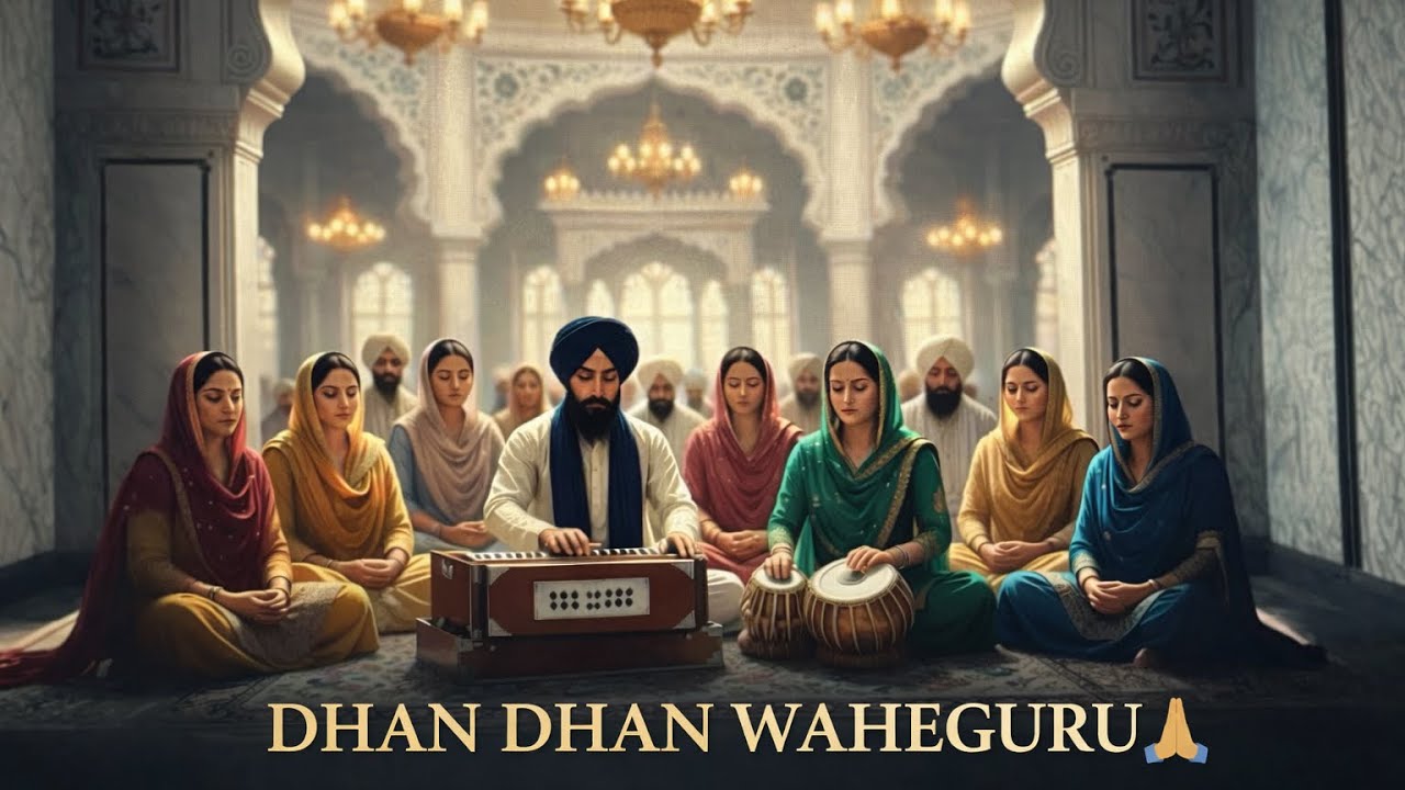Dhan Dhan Waheguru 🌼 | Divine Simran for Mental Peace | Gurbani Vibes