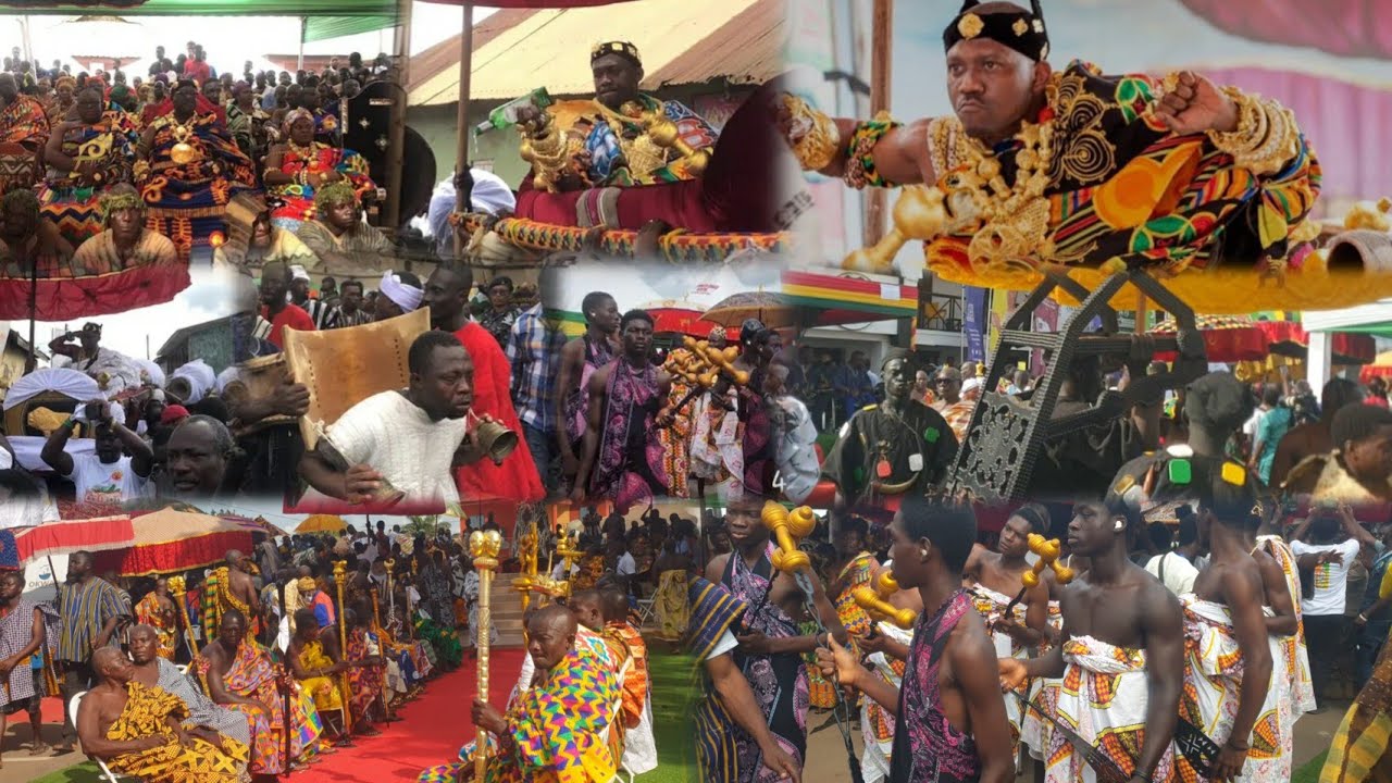 Akuapem Odwira: Oseadeyo Kwesi Akuffo III, Akuapemhene, Pulls Massive Crowd at Odwira Festival, 2024