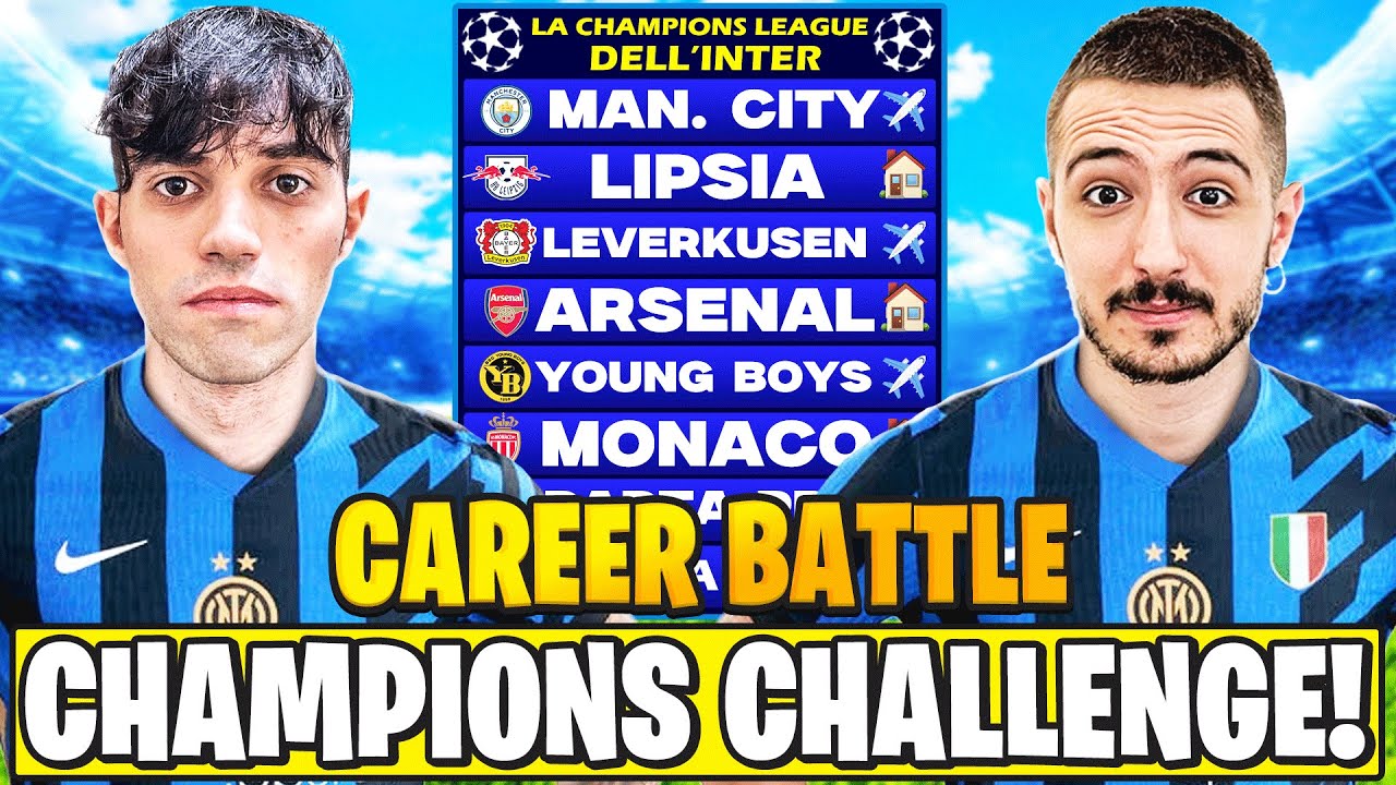CAREER BATTLE CON LA NUOVA CHAMPIONS LEAGUE DI FC25 CONTRO VENOM!