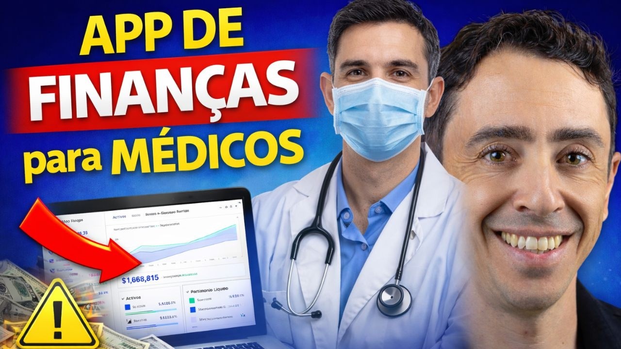 APP de finanças pessoais especial para médicos ocupados