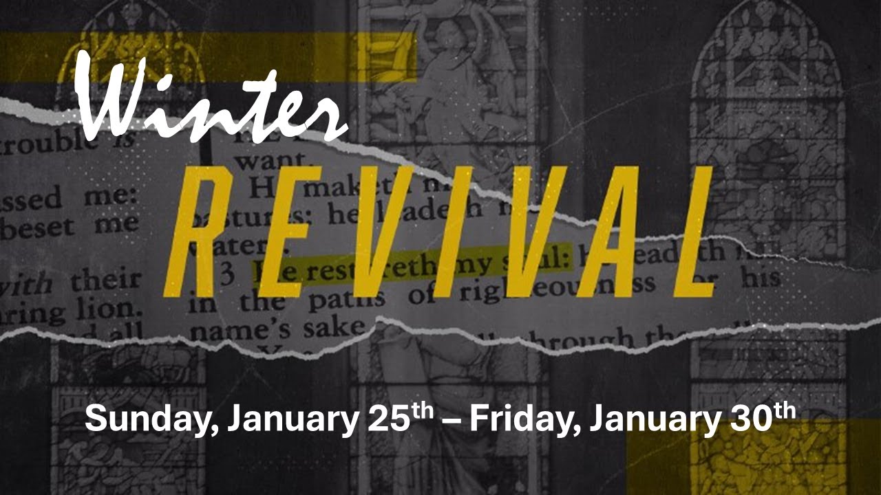 1-28-26 Winter Revival Wednesday Night Service