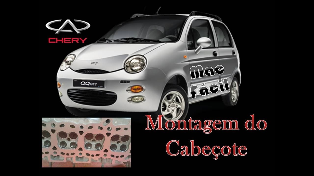 Montagem do Cabeçote do Chery qq 1.1 16v