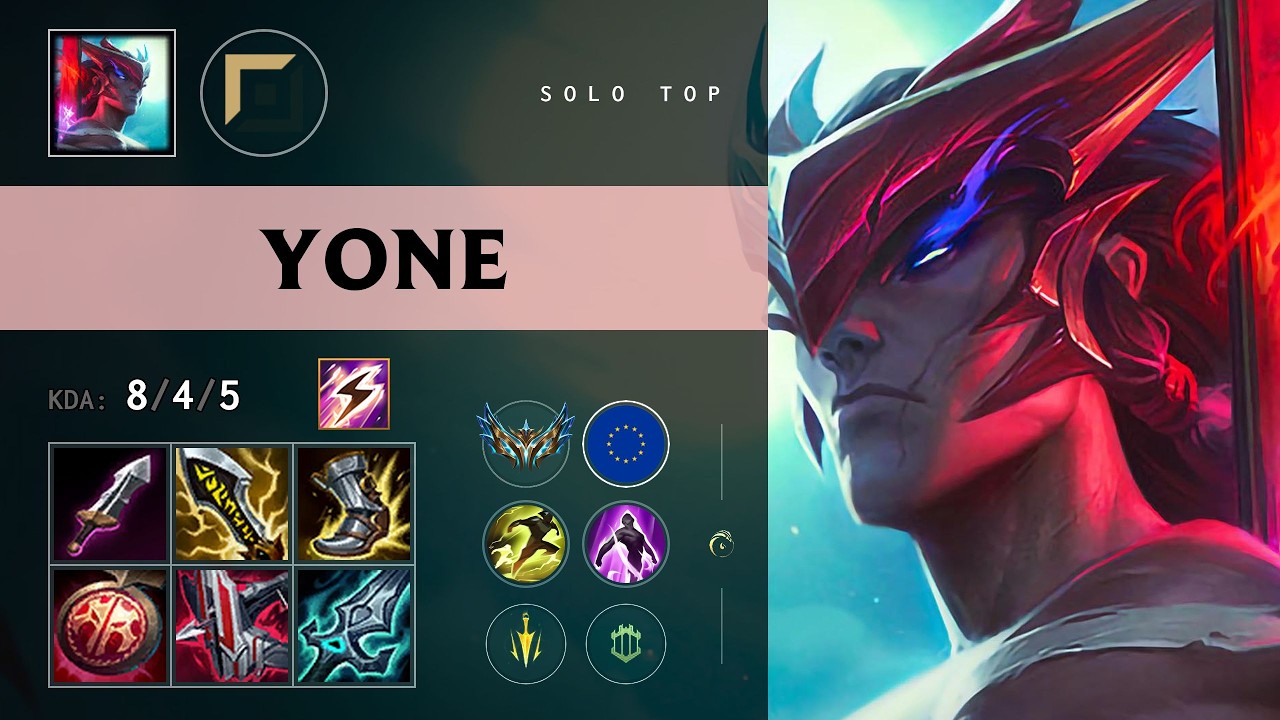 Yone Top vs Gnar - EUW Challenger Patch 26.11