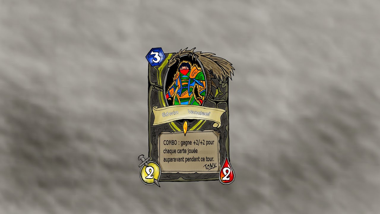 Dessine moi une carte #1 Edwin Vancleef