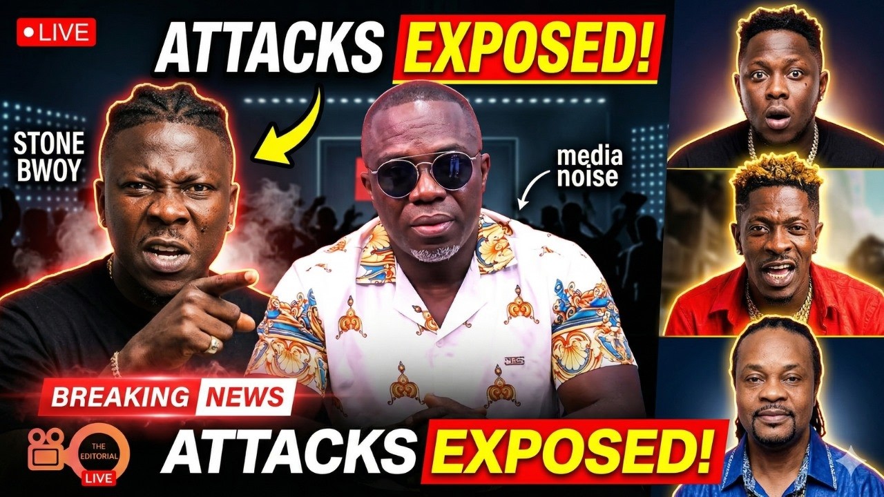 Pundits Reviewing Attacks on Sammy Flex TV By Stonebwoy: Medikal, Lumba & Shatta Wale&rsquo;s Allegations