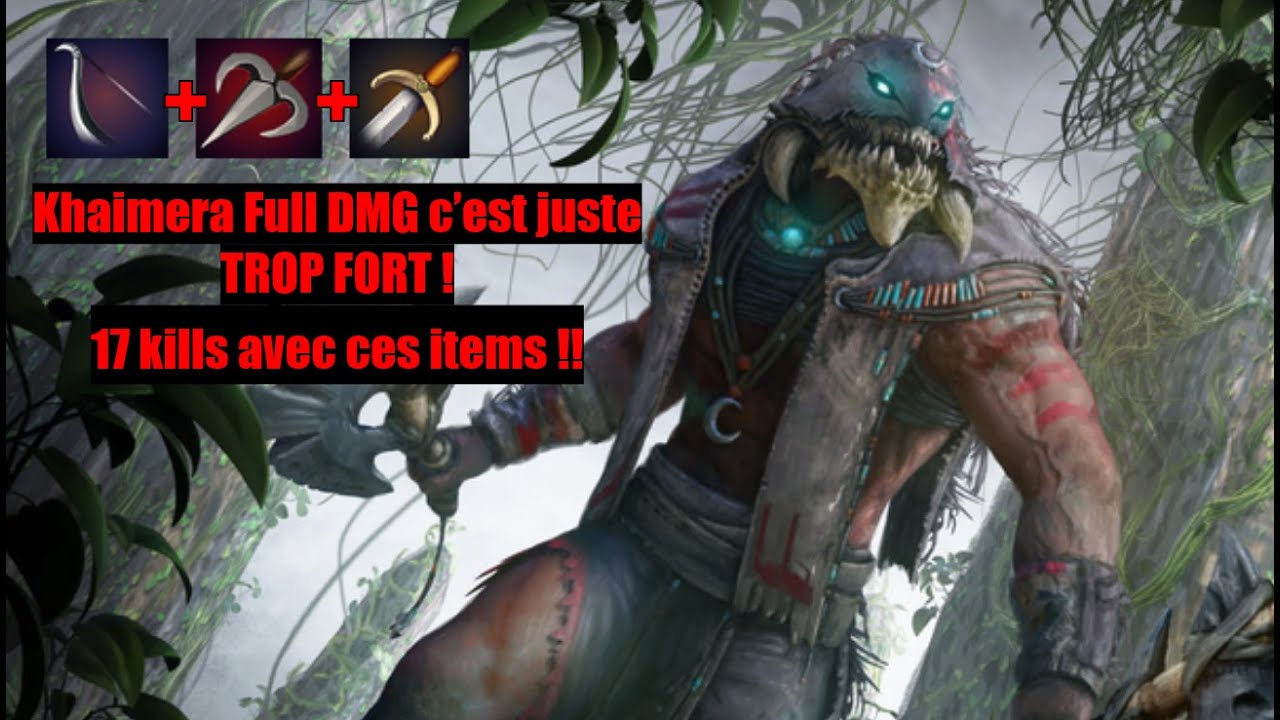 Khaimera META avec ce Deck Full DMG ? 17 Kills avec ce Build !! Predecessor Jungler Gameplay