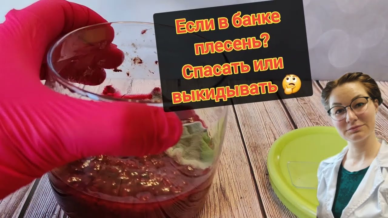 Плесень в варенье, можно ли спасти? Наглядный ответ микробиолога🤓