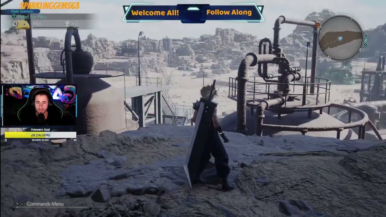 FF7 Rebirth Corel Prison PC RTX 4080 Super Ultra Settings