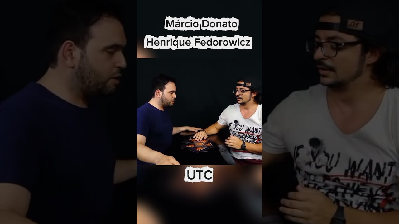 M&aacute;rcio Donato 🆚 Henrique Fedorowicz no combate de risos no UTC parte 1 #youtubeshorts #marciodonato