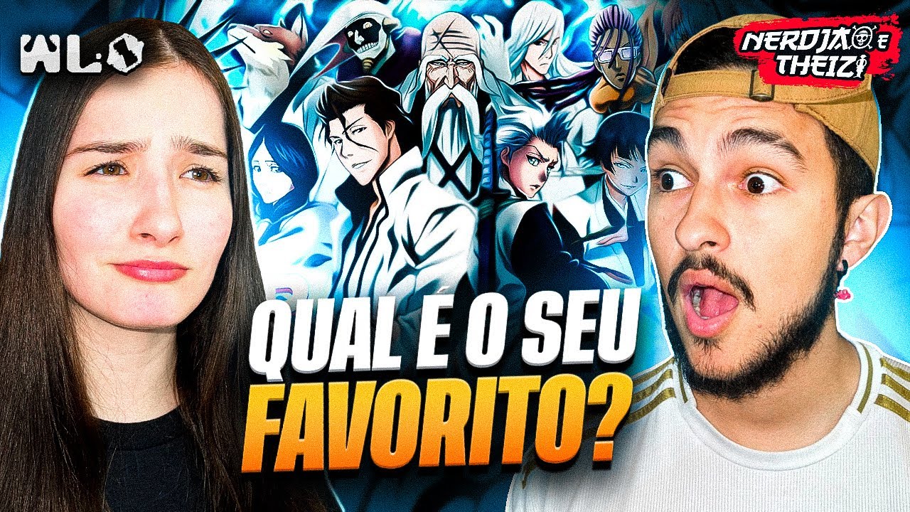 Rap dos Capitães - Gotei 13 | Wlo  (Bleach) | React #113