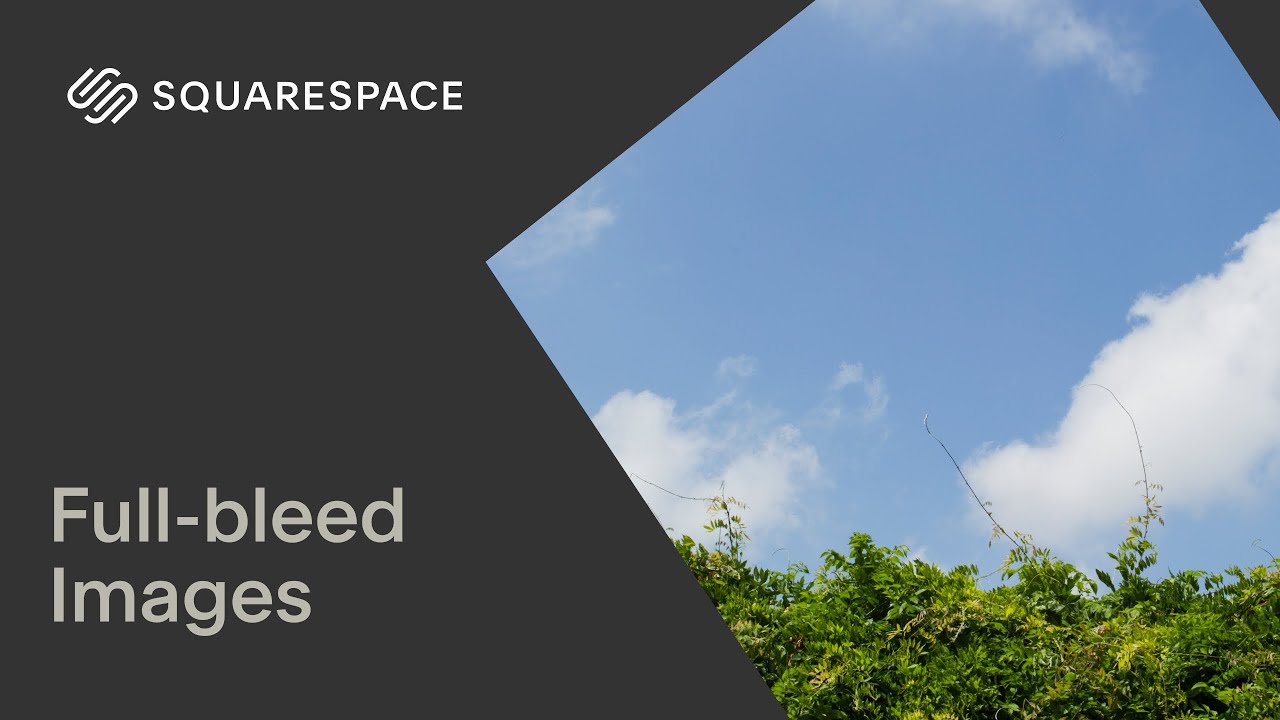 Full-bleed Images | Squarespace 7.1
