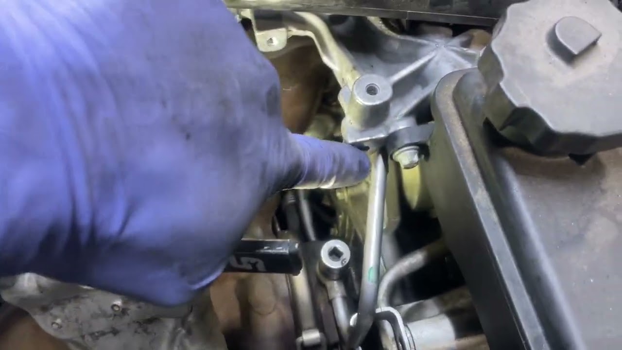 2013 Mercedes-Benz C250 Turbo Oil Line Replacement