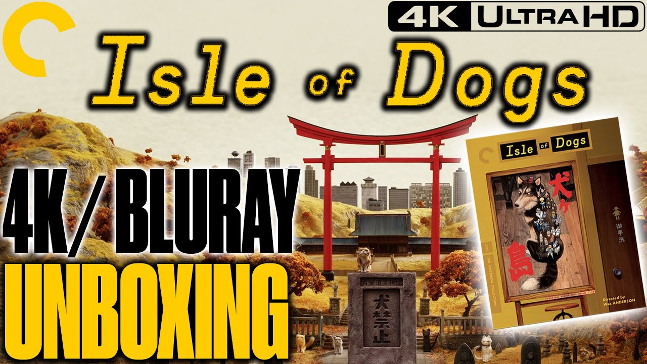 Criterion Collection - Isle Of Dogs 4K/Blu-ray *РАСПАКОВКА*